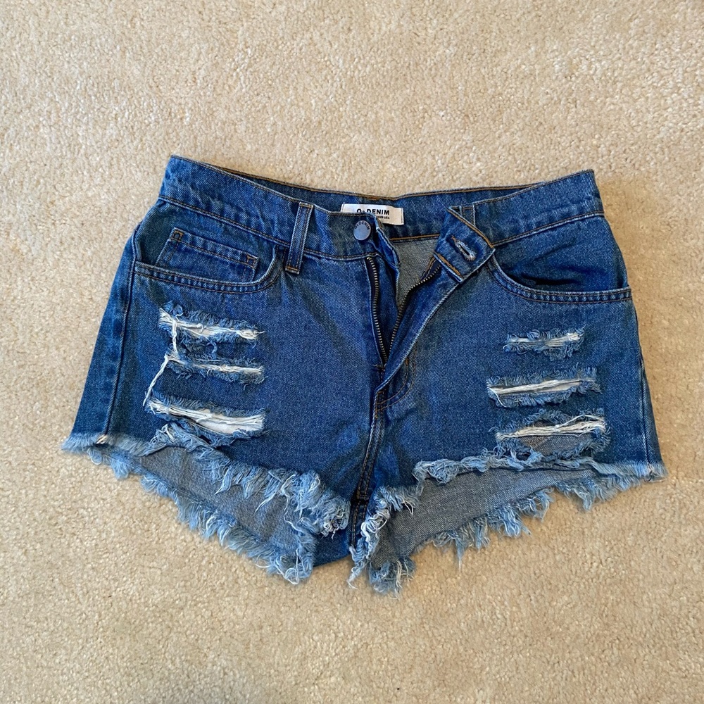 Cutoff Jean Shorts size small
